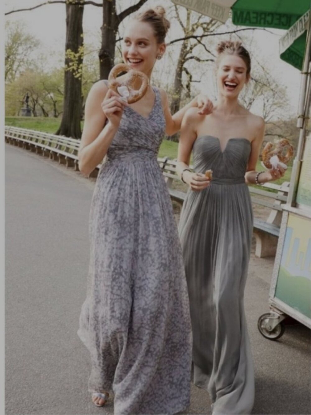 J. Crew silk Heidi gown